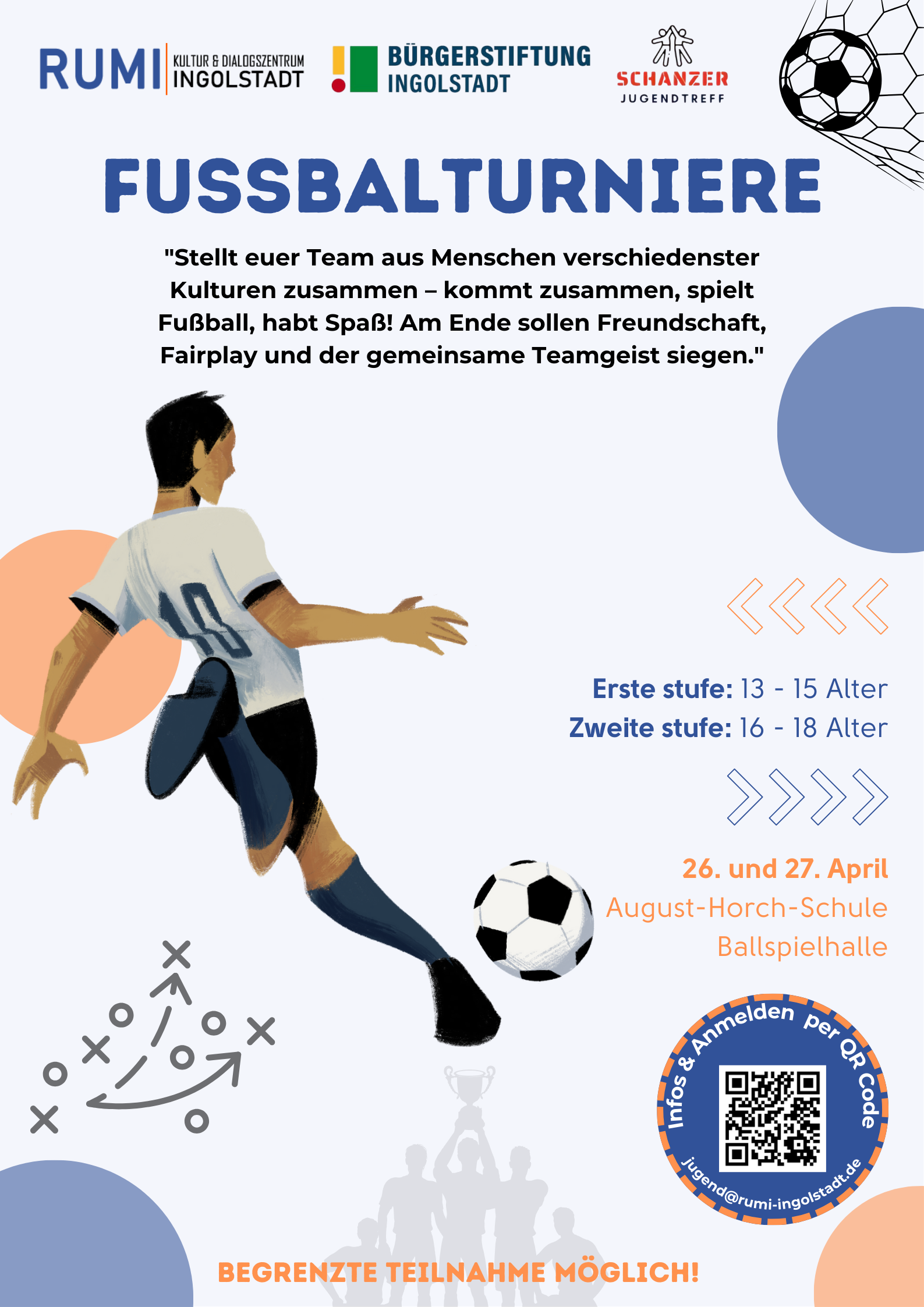 Interkulturelles Fußballturnier in Ingolstadt
